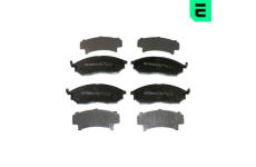 Sada brzdových destiček, kotoučová brzda OPTIMAL BP-12345