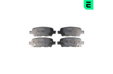 Sada brzdových destiček, kotoučová brzda OPTIMAL BP-12348