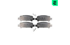 Sada brzdových destiček, kotoučová brzda OPTIMAL BP-12358