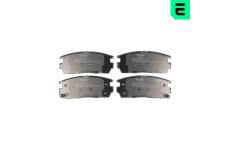 Sada brzdových destiček, kotoučová brzda OPTIMAL BP-12363