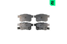 Sada brzdových destiček, kotoučová brzda OPTIMAL BP-12364