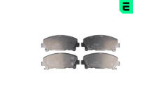 Sada brzdových destiček, kotoučová brzda OPTIMAL BP-12367