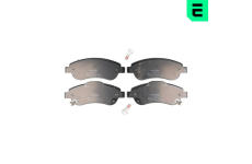 Sada brzdových destiček, kotoučová brzda OPTIMAL BP-12368