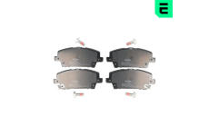 Sada brzdových destiček, kotoučová brzda OPTIMAL BP-12386