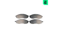 Sada brzdových destiček, kotoučová brzda OPTIMAL BP-12402