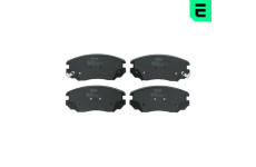 Sada brzdových destiček, kotoučová brzda OPTIMAL BP-12409