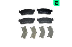 Sada brzdových destiček, kotoučová brzda OPTIMAL BP-12415