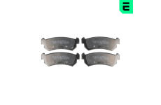 Sada brzdových destiček, kotoučová brzda OPTIMAL BP-12420