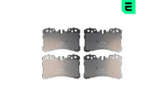 Sada brzdových destiček, kotoučová brzda OPTIMAL BP-12423