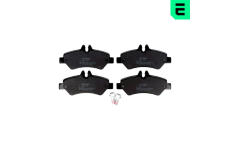 Sada brzdových destiček, kotoučová brzda OPTIMAL BP-12430