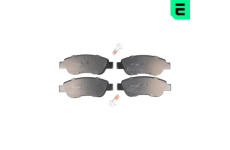 Sada brzdových destiček, kotoučová brzda OPTIMAL BP-12438