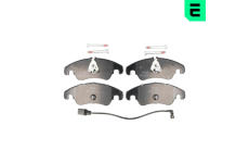 Sada brzdových destiček, kotoučová brzda OPTIMAL BP-12442