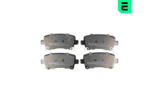 Sada brzdových destiček, kotoučová brzda OPTIMAL BP-12454