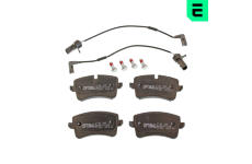 Sada brzdových destiček, kotoučová brzda OPTIMAL BP-12458