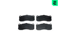 Sada brzdových destiček, kotoučová brzda OPTIMAL BP-12480