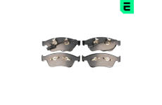 Sada brzdových destiček, kotoučová brzda OPTIMAL BP-12498