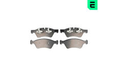 Sada brzdových destiček, kotoučová brzda OPTIMAL BP-12502