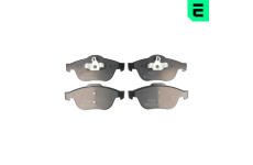 Sada brzdových destiček, kotoučová brzda OPTIMAL BP-12504