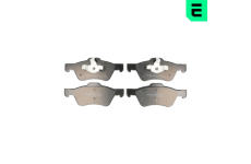 Sada brzdových destiček, kotoučová brzda OPTIMAL BP-12507
