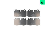 Sada brzdových destiček, kotoučová brzda OPTIMAL BP-12522