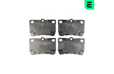 Sada brzdových destiček, kotoučová brzda OPTIMAL BP-12528