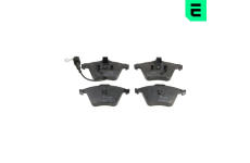 Sada brzdových destiček, kotoučová brzda OPTIMAL BP-12532