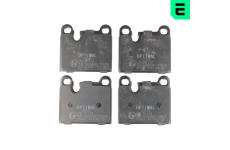 Sada brzdových destiček, kotoučová brzda OPTIMAL BP-12535