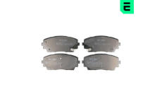 Sada brzdových destiček, kotoučová brzda OPTIMAL BP-12536