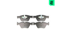 Sada brzdových destiček, kotoučová brzda OPTIMAL BP-12538