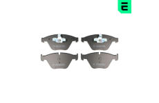 Sada brzdových destiček, kotoučová brzda OPTIMAL BP-12539