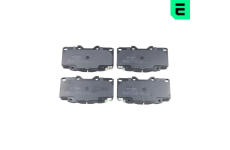 Sada brzdových destiček, kotoučová brzda OPTIMAL BP-12543
