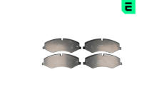 Sada brzdových destiček, kotoučová brzda OPTIMAL BP-12549
