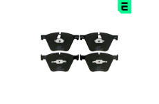 Sada brzdových destiček, kotoučová brzda OPTIMAL BP-12550