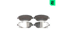 Sada brzdových destiček, kotoučová brzda OPTIMAL BP-12551