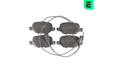 Sada brzdových destiček, kotoučová brzda OPTIMAL BP-12553