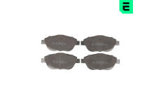 Sada brzdových destiček, kotoučová brzda OPTIMAL BP-12558