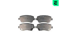 Sada brzdových destiček, kotoučová brzda OPTIMAL BP-12567