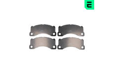 Sada brzdových destiček, kotoučová brzda OPTIMAL BP-12583