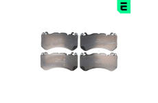 Sada brzdových destiček, kotoučová brzda OPTIMAL BP-12584