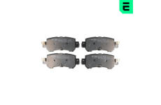 Sada brzdových destiček, kotoučová brzda OPTIMAL BP-12591