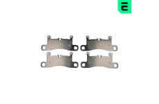 Sada brzdových destiček, kotoučová brzda OPTIMAL BP-12598