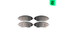 Sada brzdových destiček, kotoučová brzda OPTIMAL BP-12625