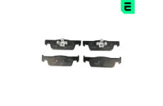 Sada brzdových destiček, kotoučová brzda OPTIMAL BP-12633