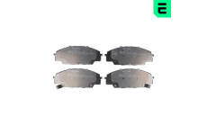 Sada brzdových destiček, kotoučová brzda OPTIMAL BP-12641