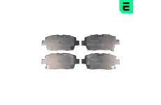 Sada brzdových destiček, kotoučová brzda OPTIMAL BP-12643