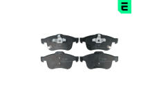 Sada brzdových destiček, kotoučová brzda OPTIMAL BP-12650