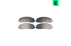 Sada brzdových destiček, kotoučová brzda OPTIMAL BP-12671