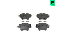 Sada brzdových destiček, kotoučová brzda OPTIMAL BP-12674