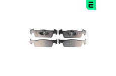 Sada brzdových destiček, kotoučová brzda OPTIMAL BP-12676