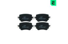 Sada brzdových destiček, kotoučová brzda OPTIMAL BP-12677